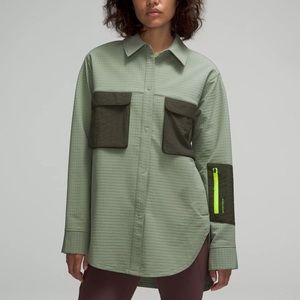 Lululemon Grid Fleece Hiking Overshirt